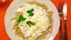 Macarrão com Melão