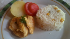 Filé de frango frito