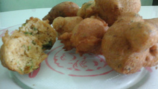 Bolinhos rápidos de sardinha