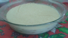 Pavê de farinha láctea