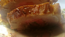 Carne recheada na panela de pressão elétrica