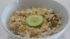 Super salada de frango e ricota