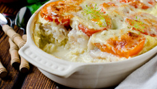 Arroz de forno para o Natal