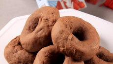 Rosquinhas de Creme de Leite com Chocolate
