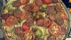 Massa de pizza rápida (fermento em pó)