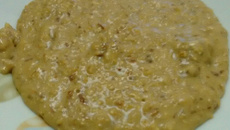 Mingau de aveia