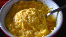 Creme de milho rápido e gostoso