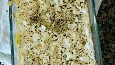 Batata ao molho branco da Nana