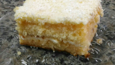 Bolo gelado de suco de laranja