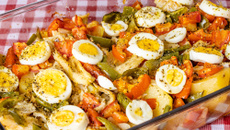 Bacalhoada na Air Fryer