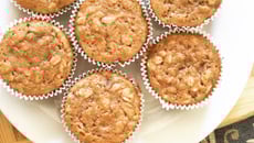 Muffin de aveia e banana