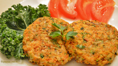 Hambúrguer de cenoura