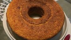 Bolo de floco de milho