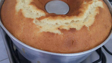 Bolo simples e fácil, super fofo