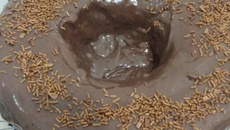 Bolo de chocolate de liquidificador