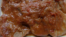 Carne ao molho de cerveja preta