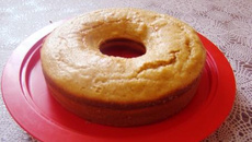 Bolo de Maçã com Canela