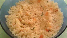 Arroz com peixe especial de Páscoa
