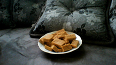 Paçoca de biscoito maizena