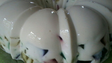 Mosaico de gelatina da jé