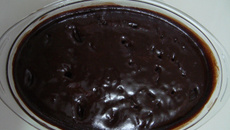 Cobertura de chocolate fácil