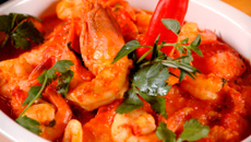 Guizo de pescados do Restaurante Camauê