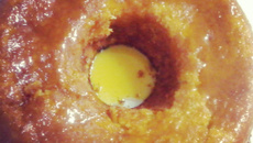 Bolo de polpa de maracujá