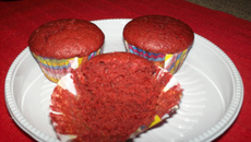 Veludo vermelho econômico