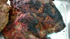 Cordeiro ao conhaque