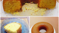 Bolo de milho simples