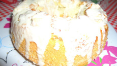 Bolo de banana simples