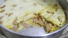 Torta rápida de salsicha