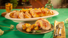 Rocambole de frango desossado