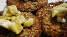 Muffins de banana e aveia