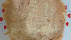 Macarrão com creme de leite e sardinha