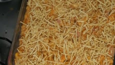 Macarrão de panela de pressão com frango