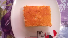 Bolo de fubá cremoso