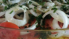 Filé de Pangasius assado