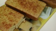 Pão batido no liquidificador