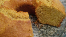 Bolo de iogurte e maçã