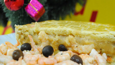 Empadão de camarão