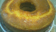 Bolo de laranja rápido