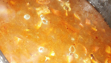 Lagarto redondo com calabresa