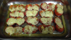 Tomate cereja ao forno