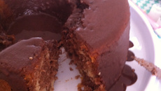 Bolo para café da tarde