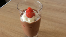 Mousse de chocolate low carb