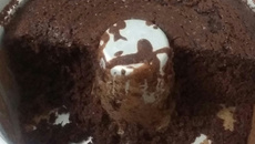 Bolo de chocolate simples e fofo