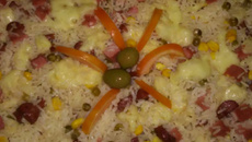 Arroz de forno diferente