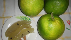 Doce de laranja da terra