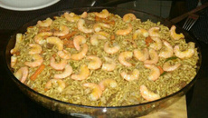 Yakissoba de carne, frango e camarão